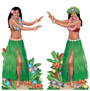 Dekoracja na sciane Scene Setter Hawaii Hula Tancerki