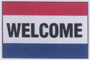Fahne Welcome