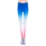 Damen Motiv Leggings Fleckenmuster Schriftzug Work out