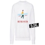 Motiv Sweater Sweatshirt wei Modell Swt-002a