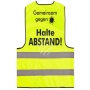 Warnweste gelb mit Druck Modell WW-15