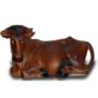 Christmas flu figure ox sitting model 90