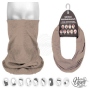 Multifunctional cloth 9 in 1 Multi-purpose scarf plain colors MF