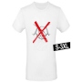 Koszulka z motywem biala Model Shirt-006a