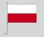 Flagi samochodowe Polska