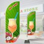Beachflag Bubble Koko strawberry