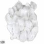 Rose leaves 100 white