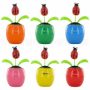 Solar flower Ladybug color mix sorted