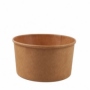 Salad and snack bowl to go made of cardboard 550ml 100 pieces