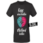 Motif T-shirt black model Shirt-004