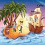 Fahne Pirat Kinderpiraten Schiff