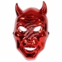 Mscara de carnaval Diablo horror rojo MAS-37B