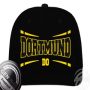 Snapback Cap Basecap Dortmund schwarz