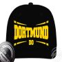 Snapback Cap Basecap Dortmund schwarz 2