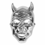 Mscara de carnaval Diablo horror plata MAS-37A