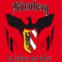 Flag Nuremberg in the sign of the eagle