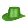 Cowboyhut glitzernd grn