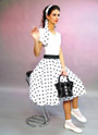 Plate skirt white