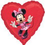 Balon foliowy serce Myszka Minnie