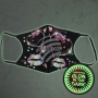 Atemschutzmaske mit Motiv Glow in the dark MASK-041
