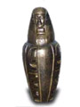 Vase with lid 44 cm