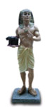 Egyptian with figure light skinned 59 cm