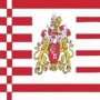 Flag Bremen with coat of arms