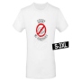 Koszulka z motywem biala Model Shirt-001a