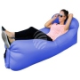 Air Lounge Cama de aire con bolsa azul
