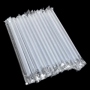 Bubble Tea straws REUSABLE plastic 12x230mm transparent wrapped