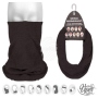 Multifunctional cloth 9 in 1 Multi-purpose scarf plain colors MF