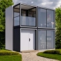 Container Base Module 1 x 20-House Modular EW A