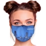 Verstellbare Motivmaske mit Motiv AM-766