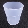 Mehrwegbecher PC bruchfest wei gefrostet 350ml 6 Stck