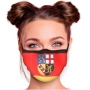 Verstellbare Motivmaske mit Motiv AM-757