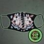 Atemschutzmaske mit Motiv Glow in the dark MASK-029